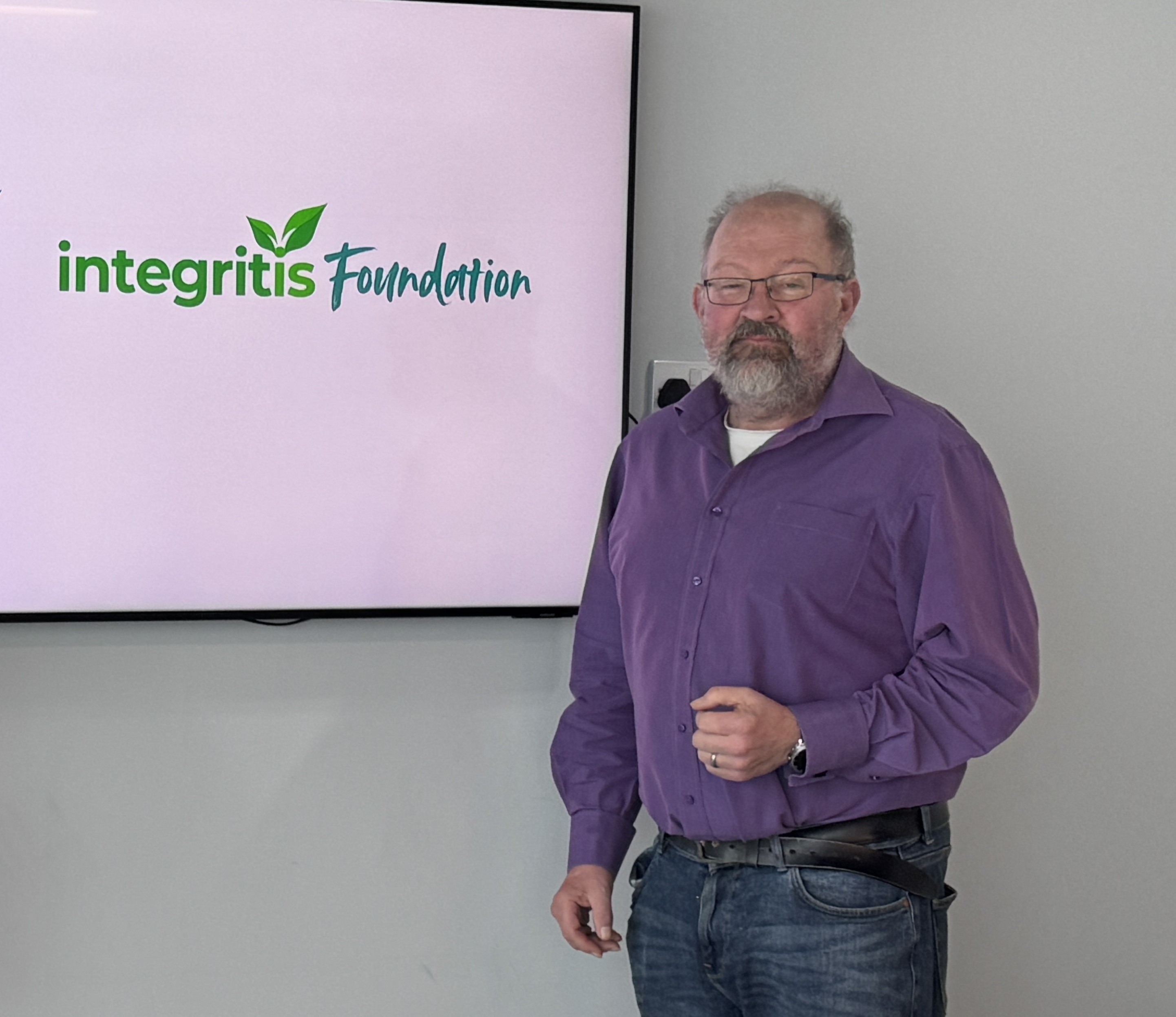 ‘They had me at hello’: Mark Povey on why Integritis is the right home for JS-IG and for the Foundation